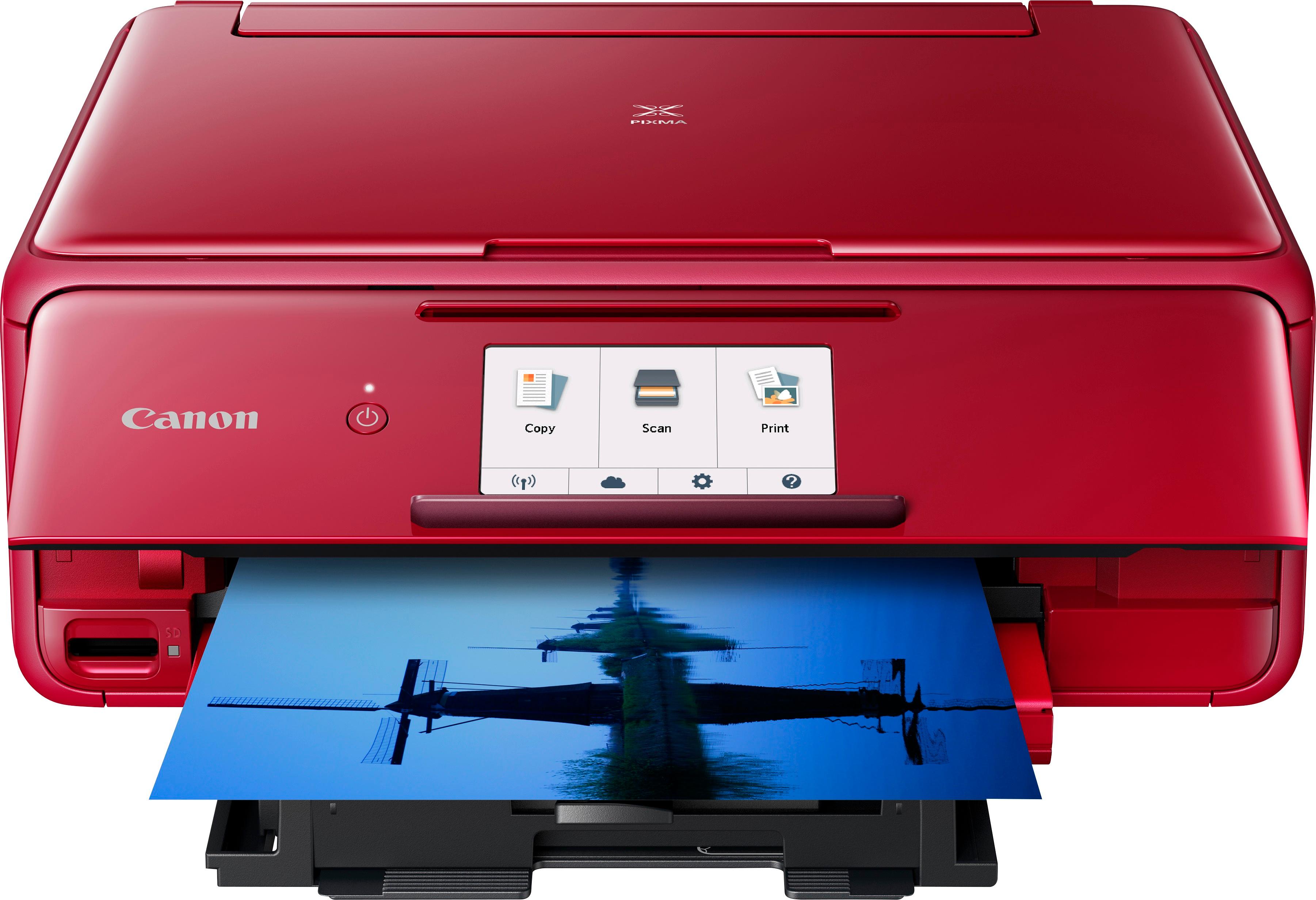 Wireless All-In-One Printer Red 2230C042 Best Buy
