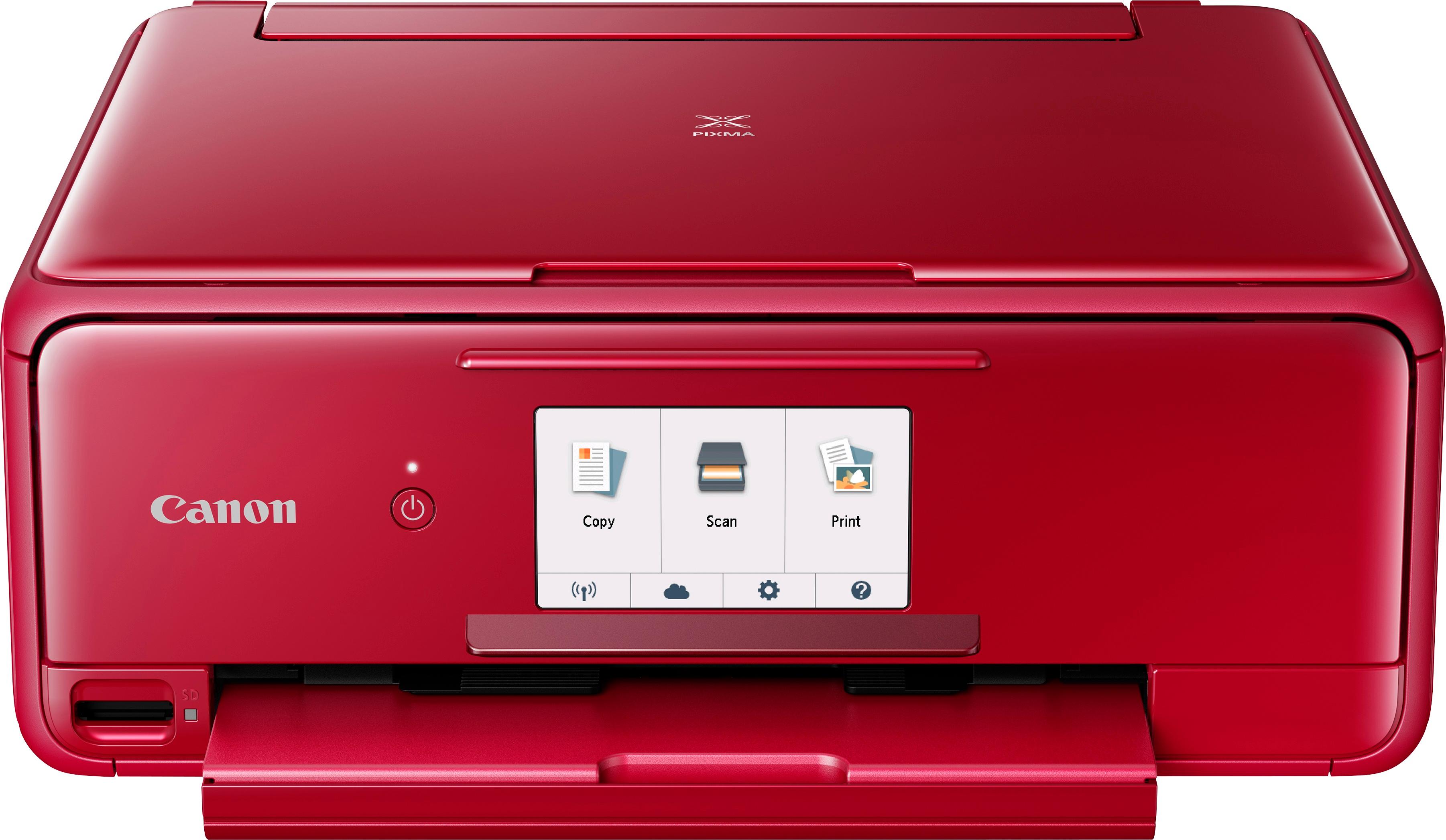 PIXMA TS8120 Wireless All-In-One Printer Red 2230C042