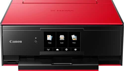 Canon - PIXMA TS9120 Wireless All-In-One Printer - Red-Front_Standard 