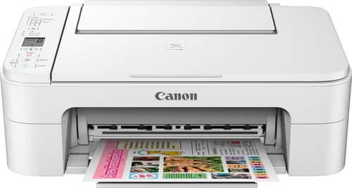Canon - PIXMA TS3120 Wireless All-In-One Printer - White-Front_Standard 
