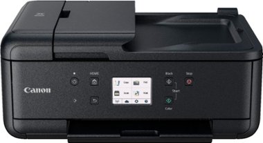 Canon - PIXMA TR7520 Wireless All-In-One Inkjet Printer - Black - Front_Zoom