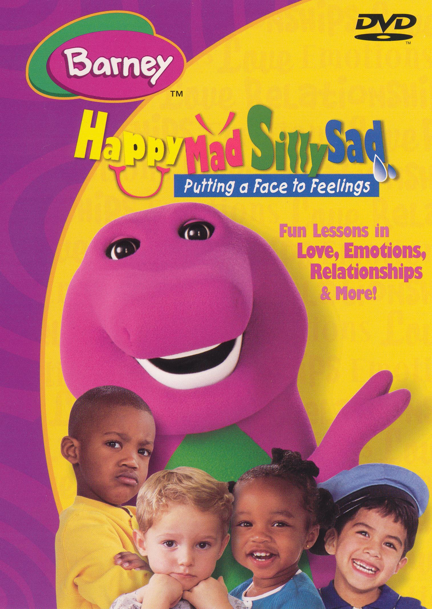 Barney Happy Mad Silly Sad Putting A Face To Feelings Dvd Best Buy
