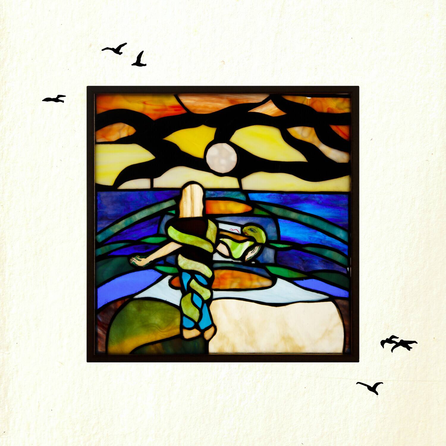 Front. Naima Bock - Giant Palm - Loser Edition - Orange   - VINYL LP.