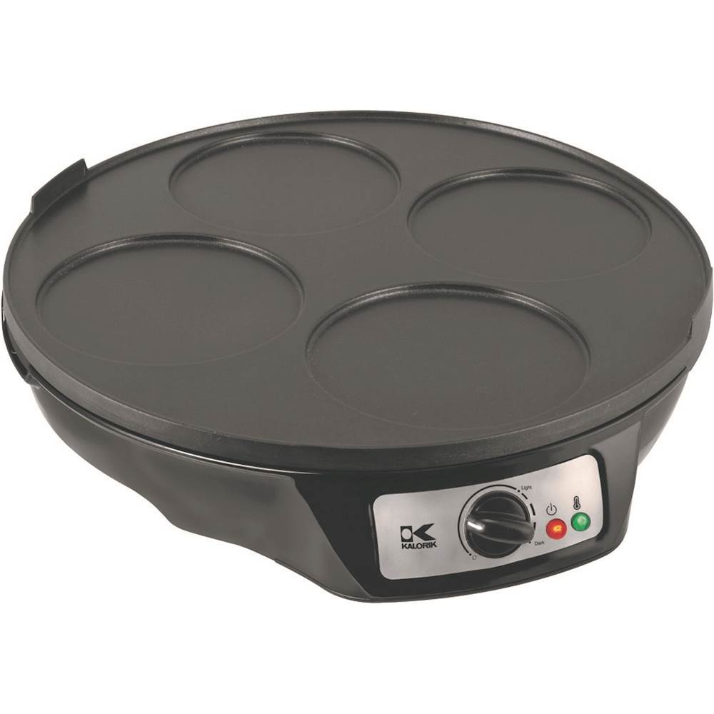 Electric Pancake Maker - Non-stick Pancake Pan For Perfect Pancakes, Spring  Rolls, Pastries - Household Kitchen Appliance With Us Plug - Black - Temu