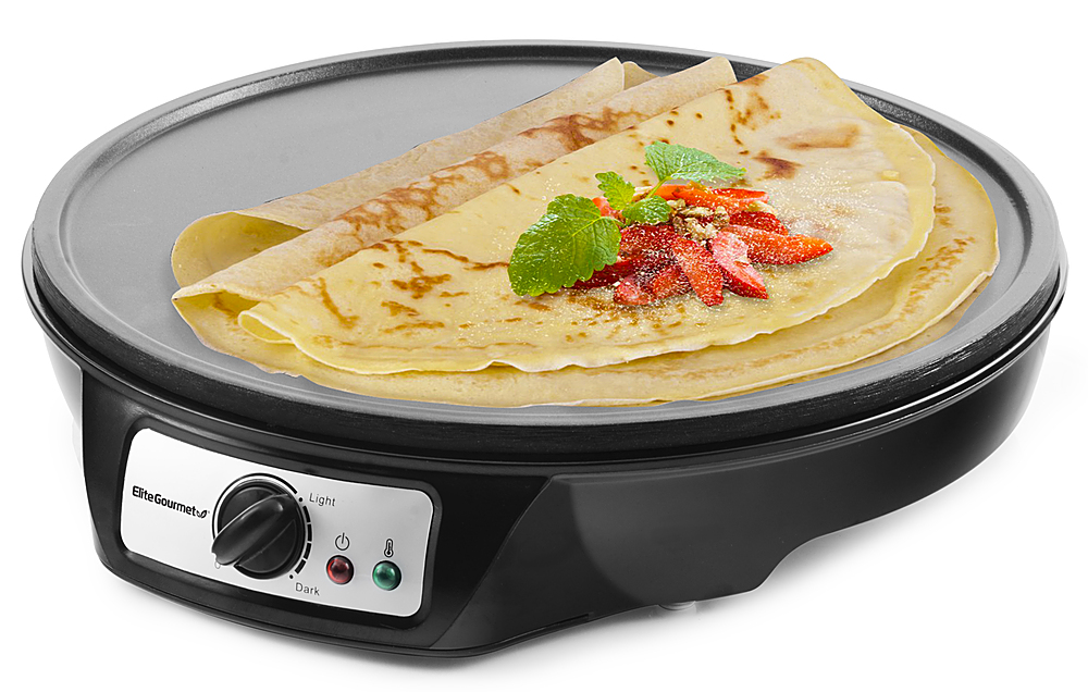 Tefal Gourmet crepe maker with 2 Removable Non-Stick Plates and