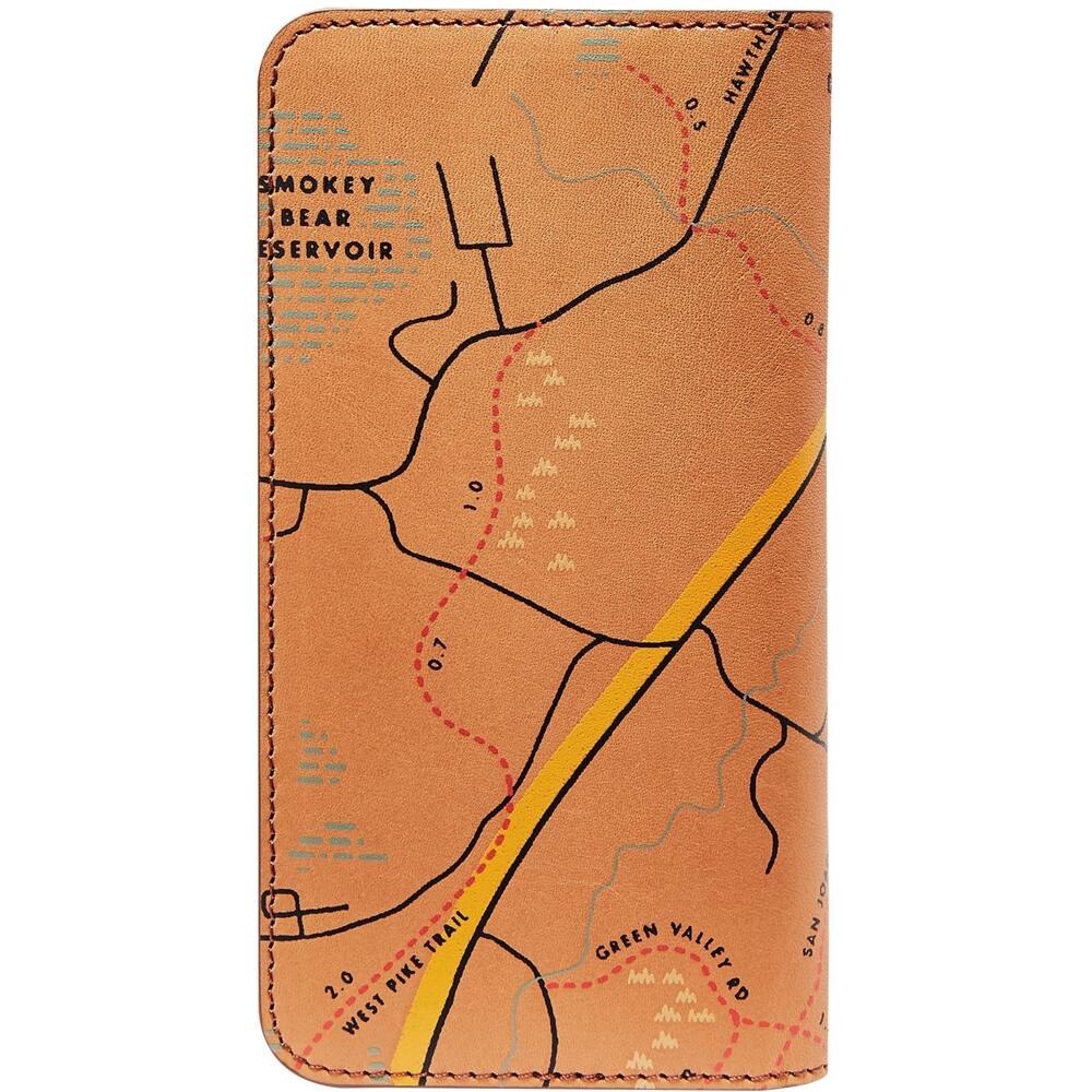 Front. Fossil - Case for Apple® iPhone® 7 - Saddle.