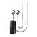 Front. Samsung - Level Active Wireless In-Ear Headphones - Black.