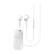 Alt View 11. Samsung - Level Active Wireless In-Ear Headphones - White.