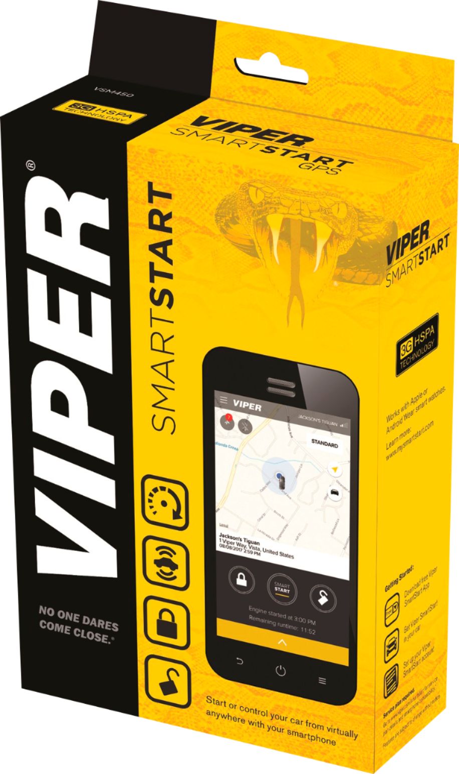 Viper SmartStart GPS Remote Start Add-On Module Black - Best Buy