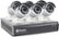 Angle Zoom. Swann - PRO SERIES HD 8-Channel, 6-Camera Indoor/Outdoor Wired 500GB DVR Surveillance System - Black/white.