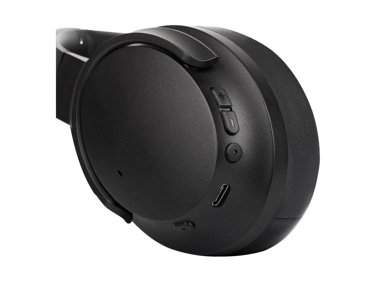 Alt View 2. Morpheus 360 - Morpheus 360 Synergy HD Wireless Noise Cancelling Headphones Bluetooth Headset with Microphone HP9550HD - Blue.