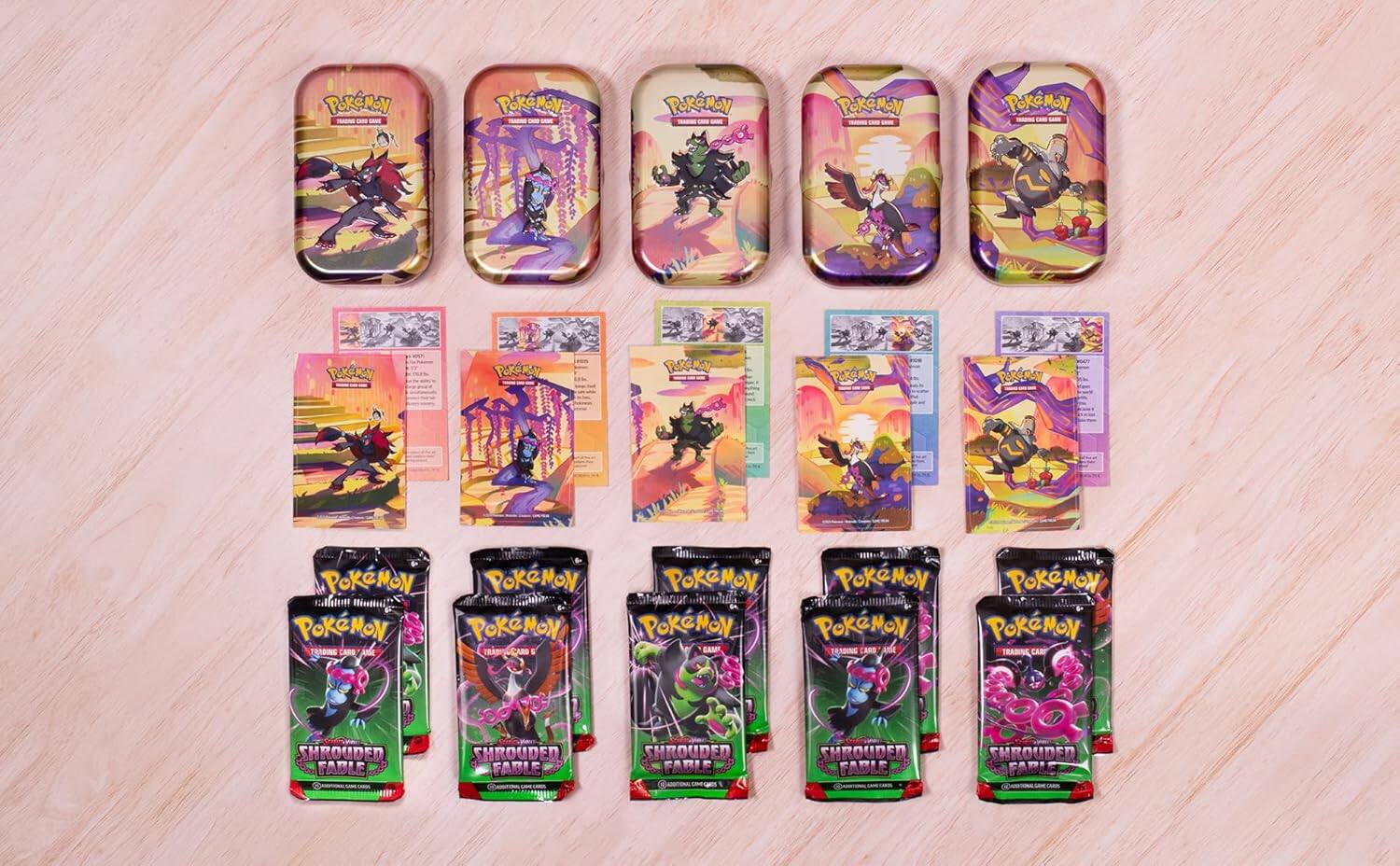Pokémon - Pokémon PokeMoy ped. Pokémon PoKaMoy e PUKeAL Putery FUREAY PRC FURERA miih Pokémon Pokémon Pokémon Pokémon Pokémon unur Pokémon Pokémon Pokémon Pokémon TRADING CARD GAME SHROUDED FABLE SHROUDED FABLE SHROUDED FABLE SHROUDED FABLE