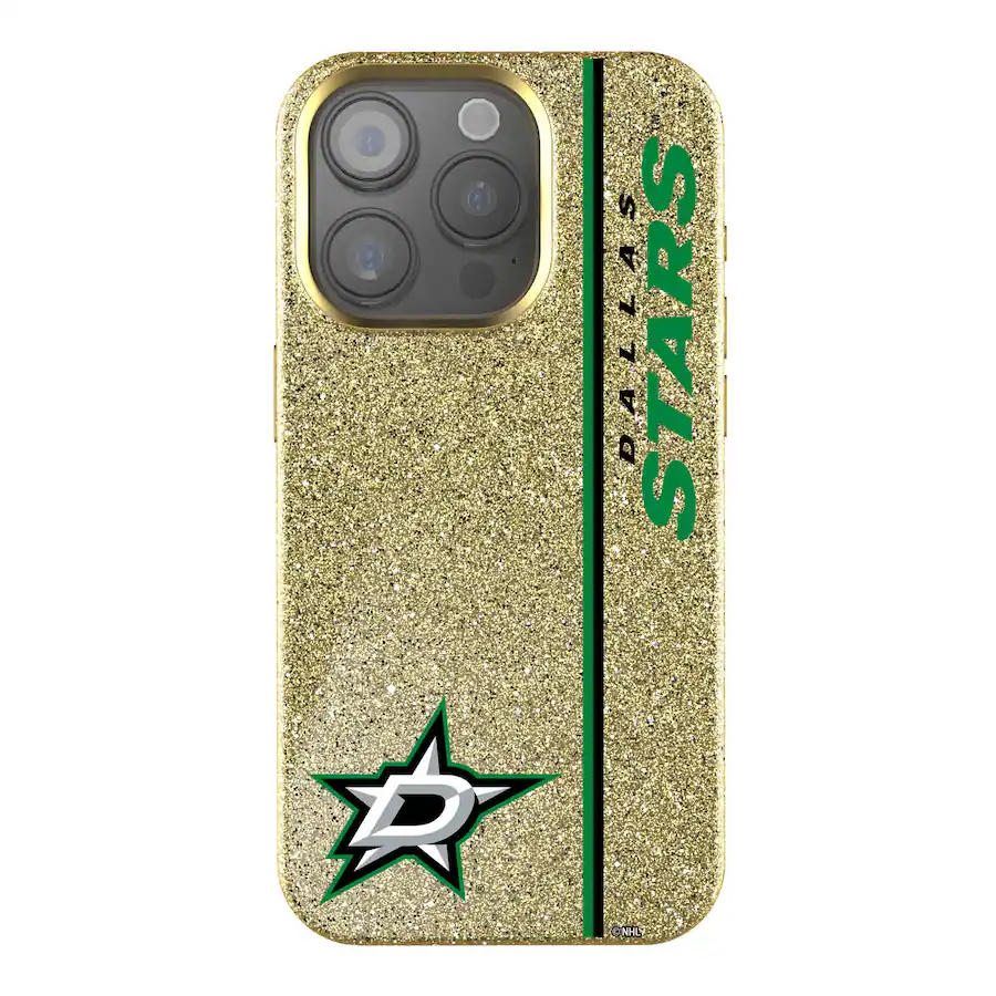 Keyscaper NHL Dallas Stars Sidebar Bling iPhone Case 14 Gold 202404894 ...
