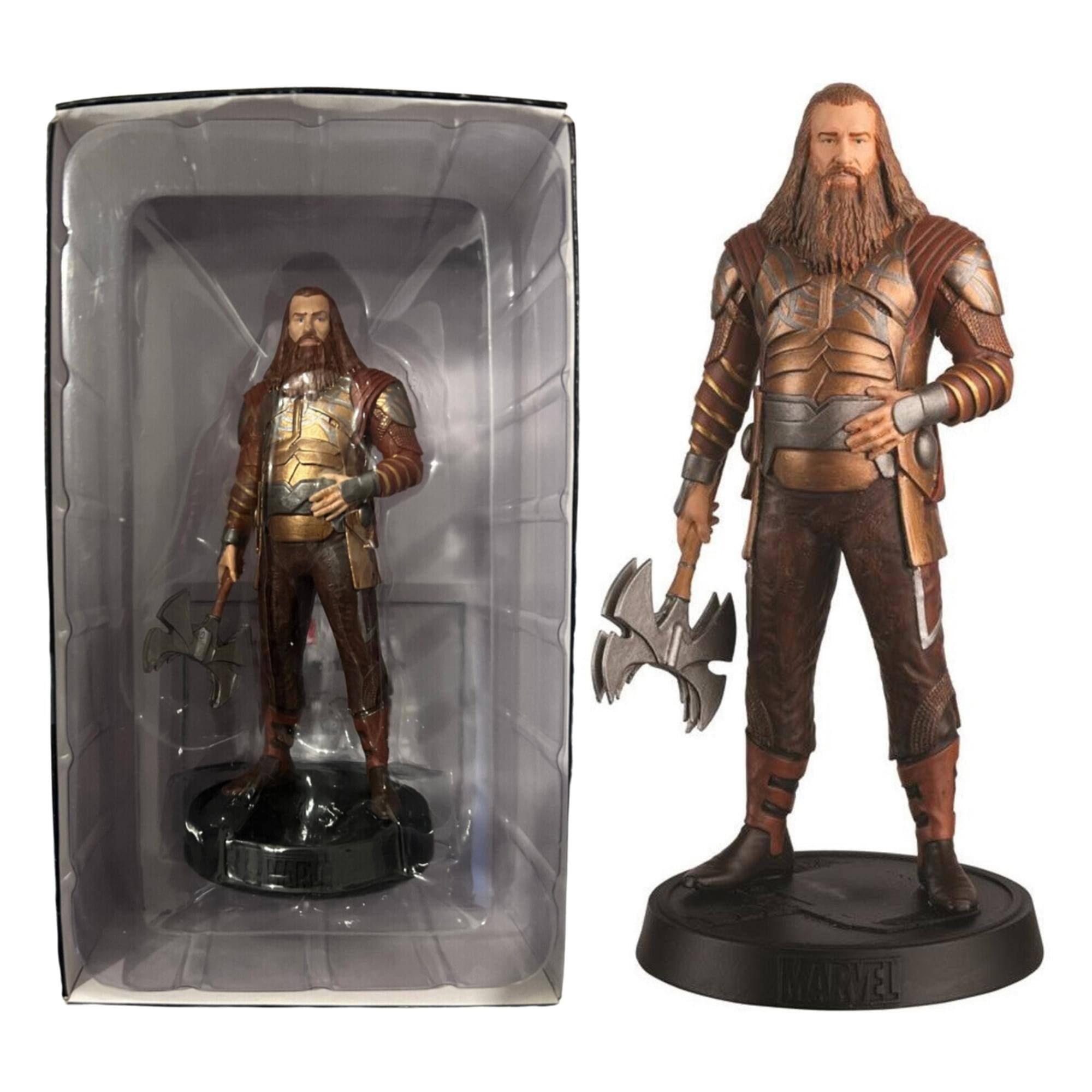 Alt View 3. Marvel - Eaglemoss Marvel Movie Collection 1:16 Figurine | Volstagg - Brown.