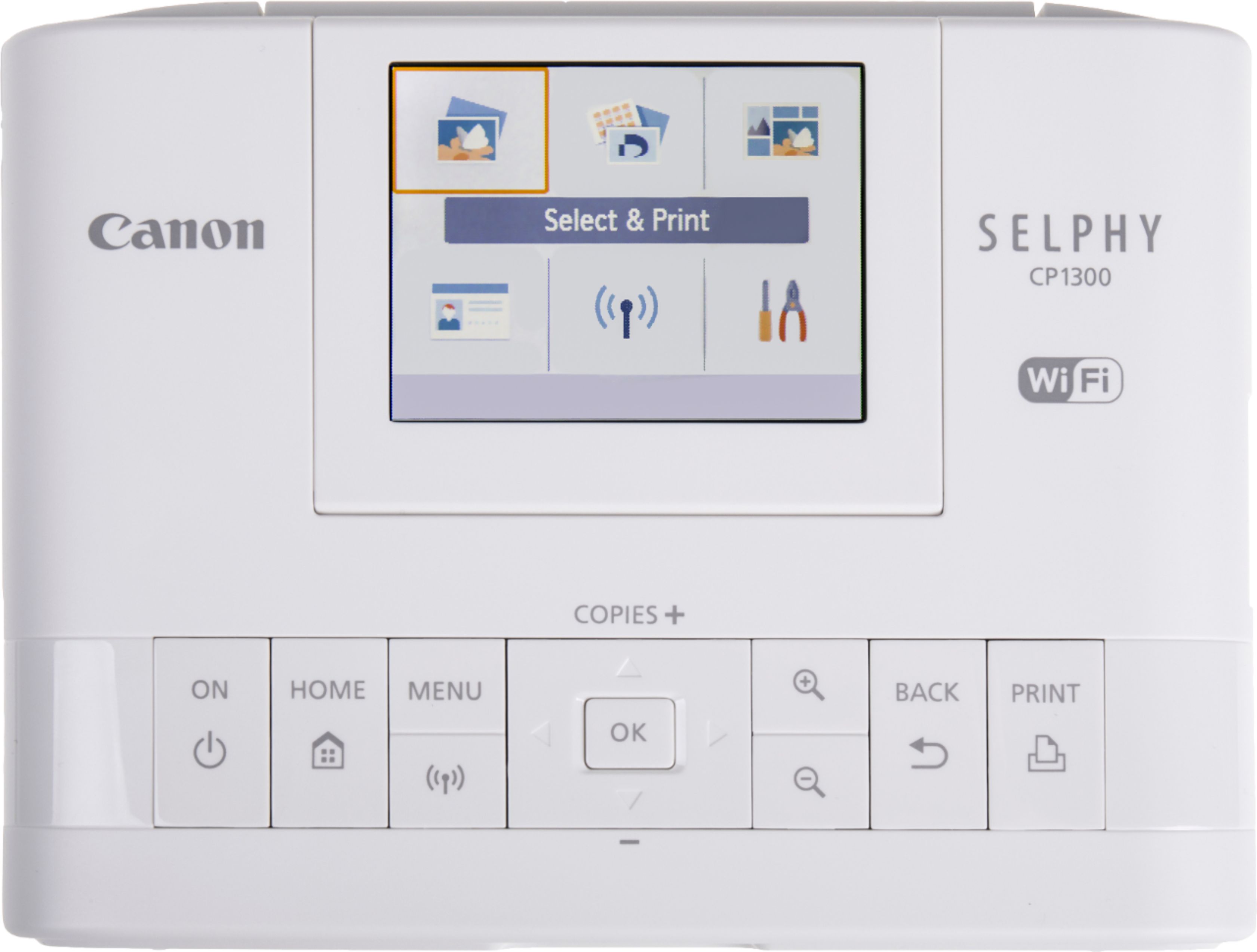 Best Buy: Canon SELPHY CP1300 Wireless Compact Photo Printer White 