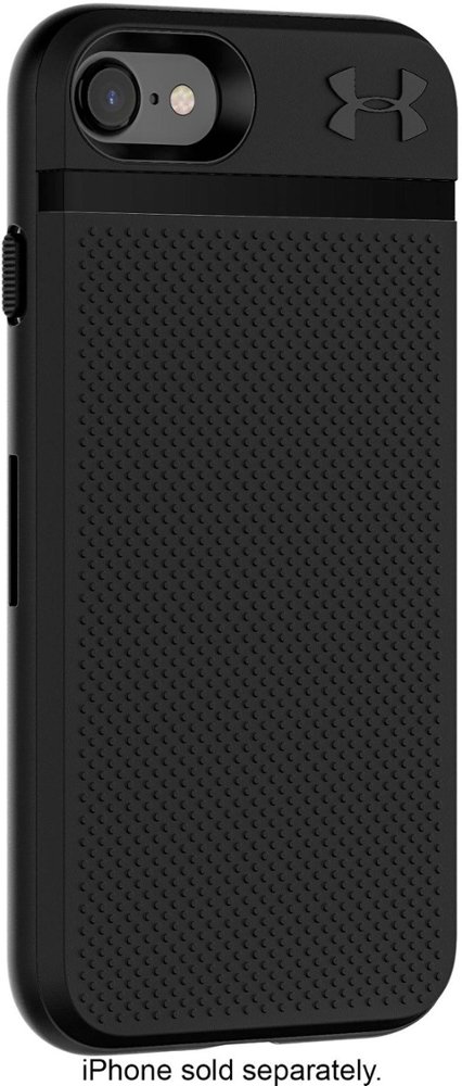 protect stash case for apple iphone 7 and 8 - black/black