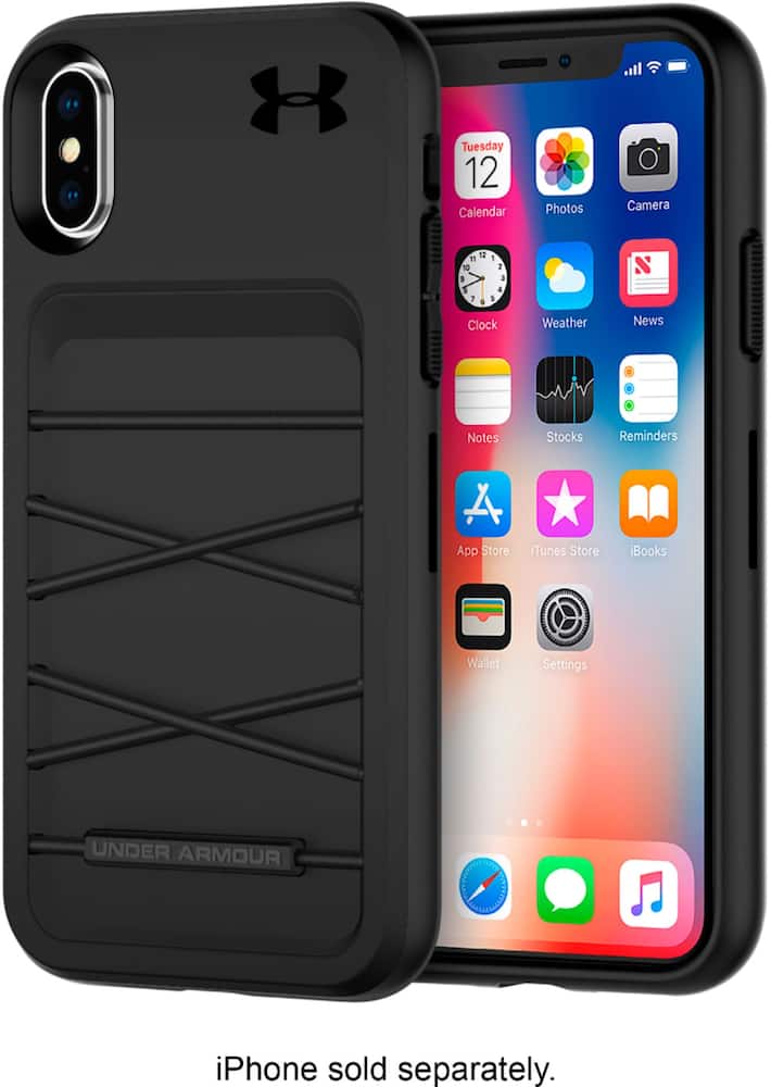 protect arsenal case for apple iphone x and xs - black/black protect arsenal case for apple iphone x and xs - black/black