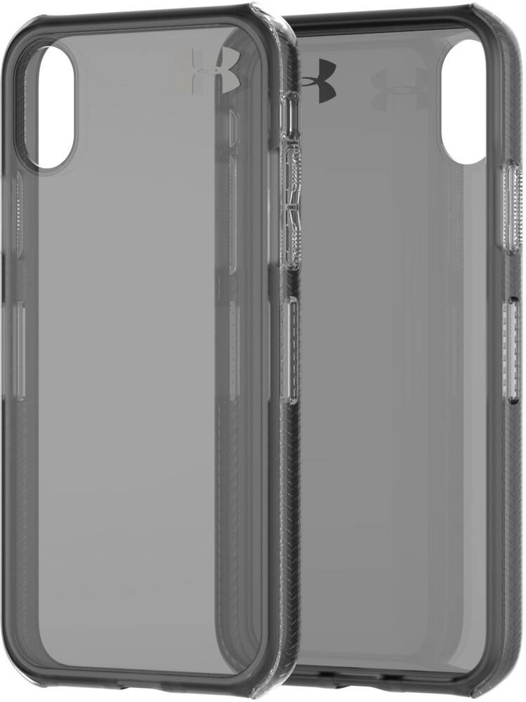 protect verge case for apple iphone x and xs - graphite/clear/gunmetal protect verge case for apple iphone x and xs - graphite/clear/gunmetal