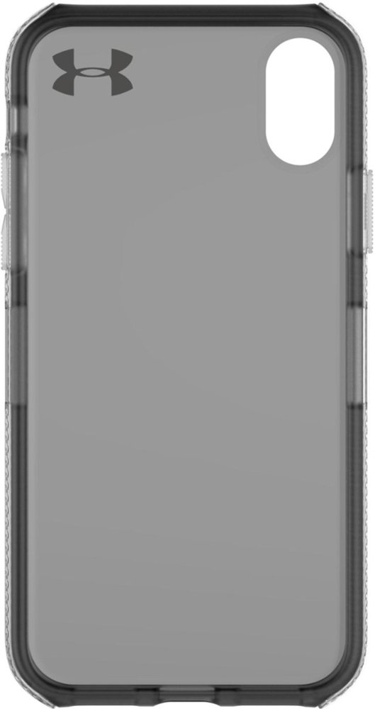 protect verge case for apple iphone x and xs - graphite/clear/gunmetal