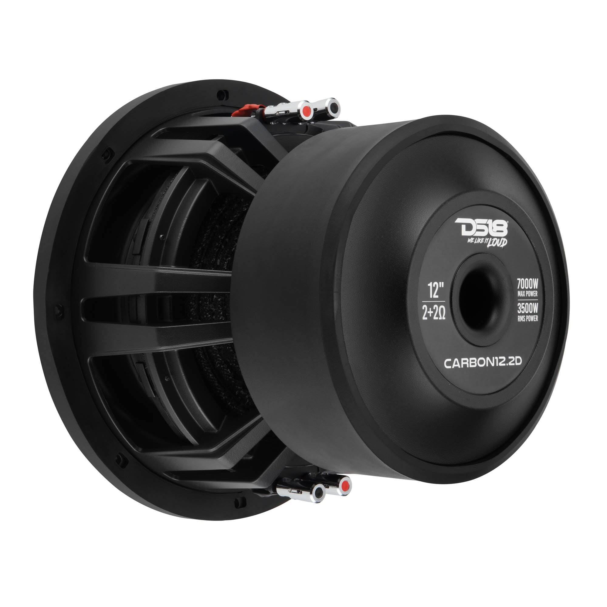 D518 LIKE "LOUD  
12" 2+2Ω  
7000W MAX POWER  
3500W RMS POWER  
CARBON12.2D