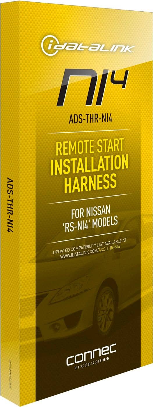 Angle. iDatalink - T-Harness for Select Nissan, Infiniti, Suzuki and Chevrolet Vehicles - Black.