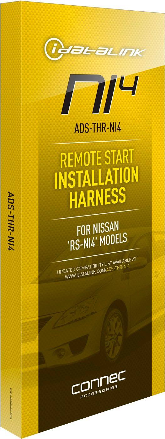 Angle. iDatalink - T-Harness for Select Nissan, Infiniti, Suzuki and Chevrolet Vehicles - Black.