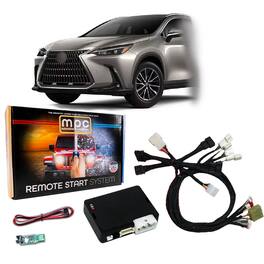 MPC - Remote Start Kit For Lexus NX350 2023 2025 | Plug & Play | Push Lock 3X To Start - Black