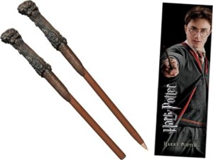 Harry Potter - Wand Pen and Bookmark in Polybag - Brown