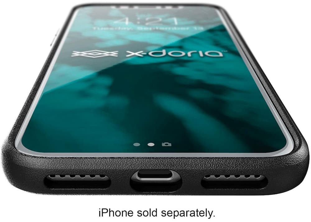 dash case for apple iphone x and xs - black dash case for apple iphone x and xs - black
