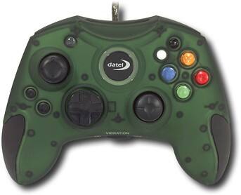 Front Standard. Datel - Xbox Advanced Controller - Green.