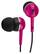 Front Standard. iHome - Colortunes Earbud Headphones - Pink.