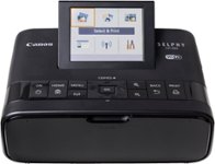 Front. Canon - SELPHY CP1300 Wireless Compact Photo Printer - Black.