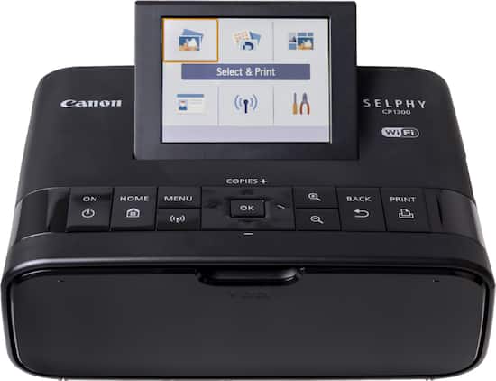 Canon Selphy Cp1300 Wireless Compact Photo Printer Black 2234c001 Best Buy