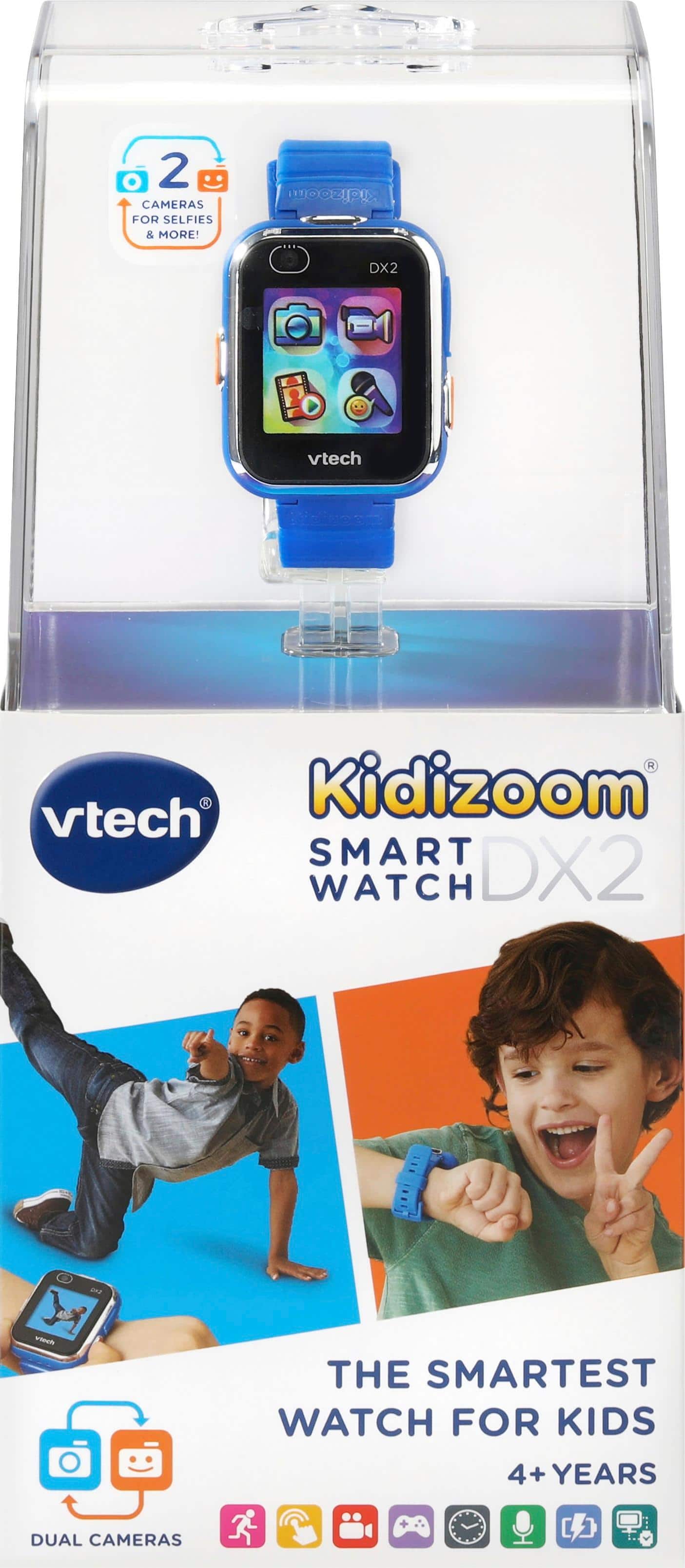 Alt View 11. VTech - KidiZoom Smartwatch DX2 - Blue - Blue.