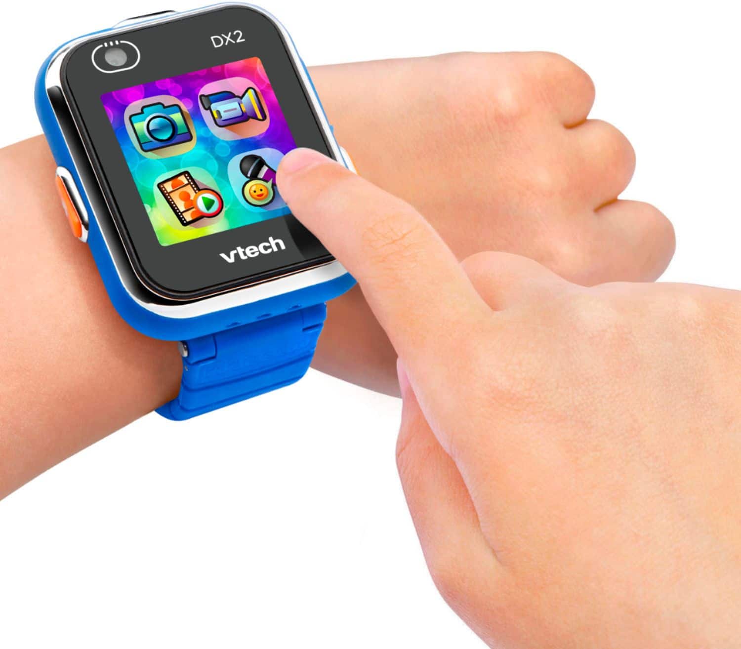 Alt View 12. VTech - KidiZoom Smartwatch DX2 - Blue - Blue.