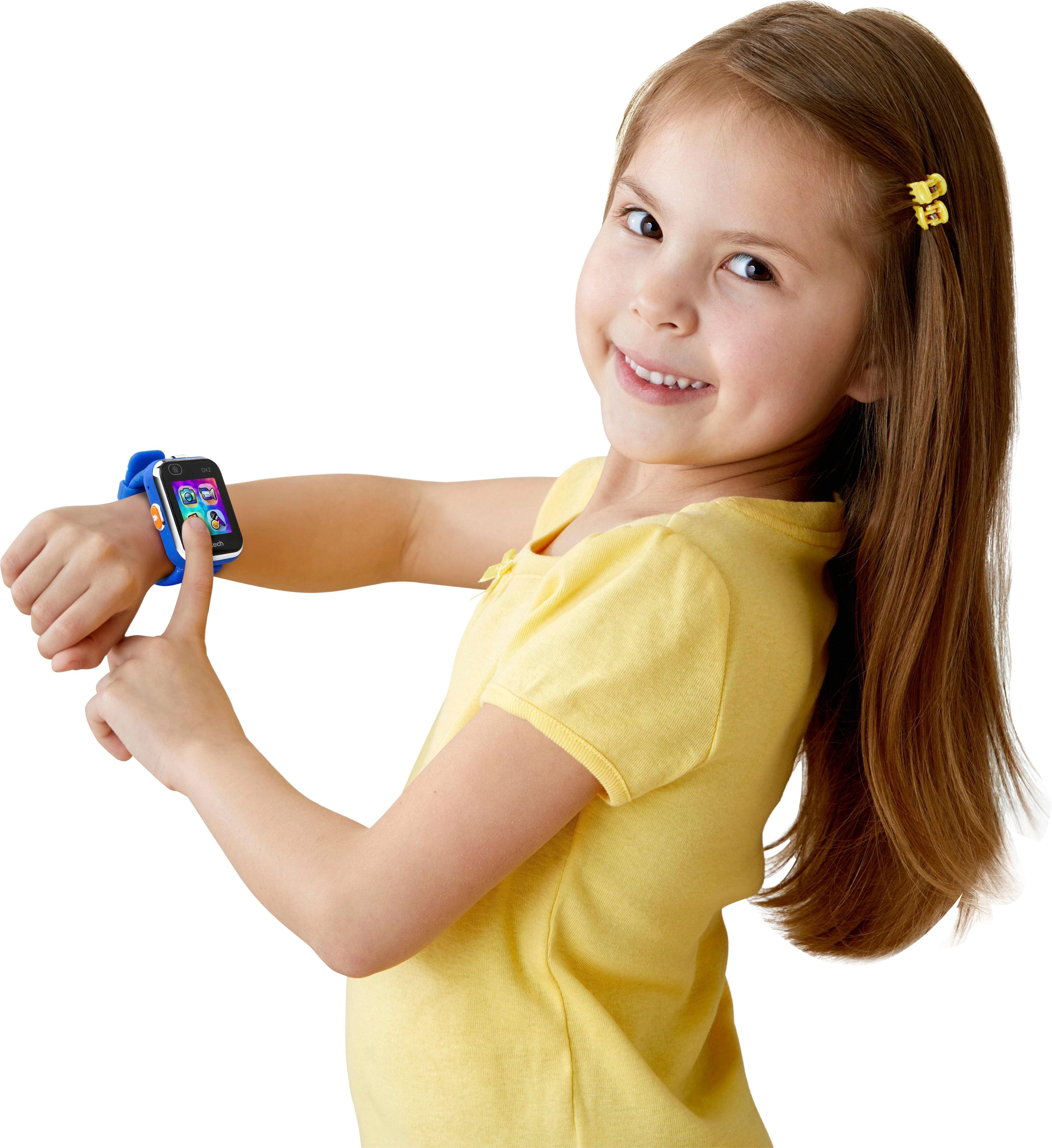 Alt View 14. VTech - KidiZoom Smartwatch DX2 - Blue - Blue.