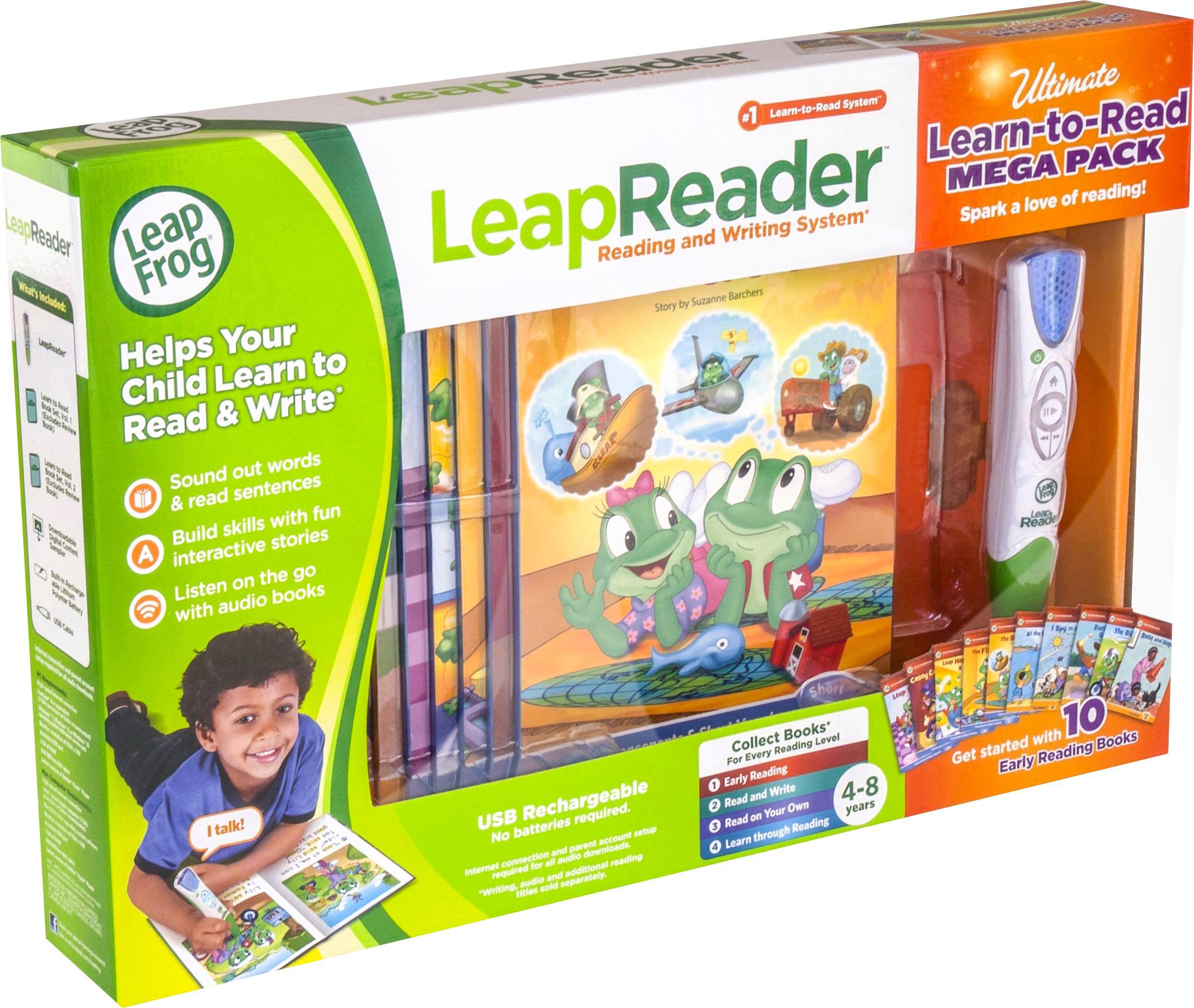 Best Buy: LeapFrog LeapReader Reading and Writing System Green 80