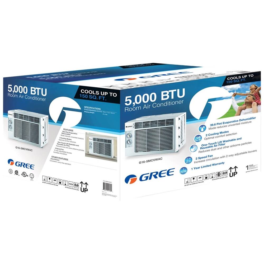 gree 5000 btu