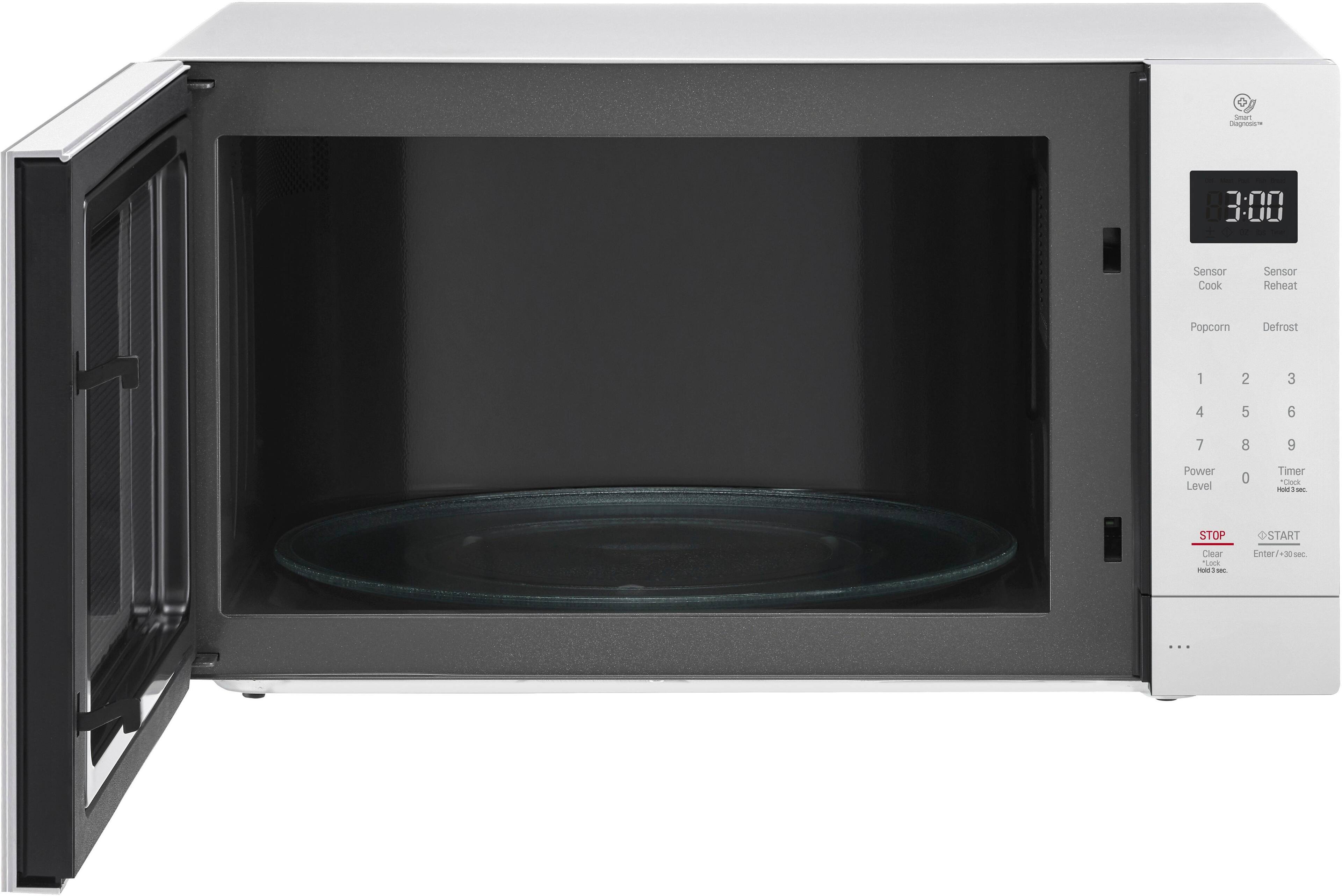 Best Buy LG NeoChef 2.0 Cu. Ft. Microwave with Sensor Cooking Smooth white LMC2075SW