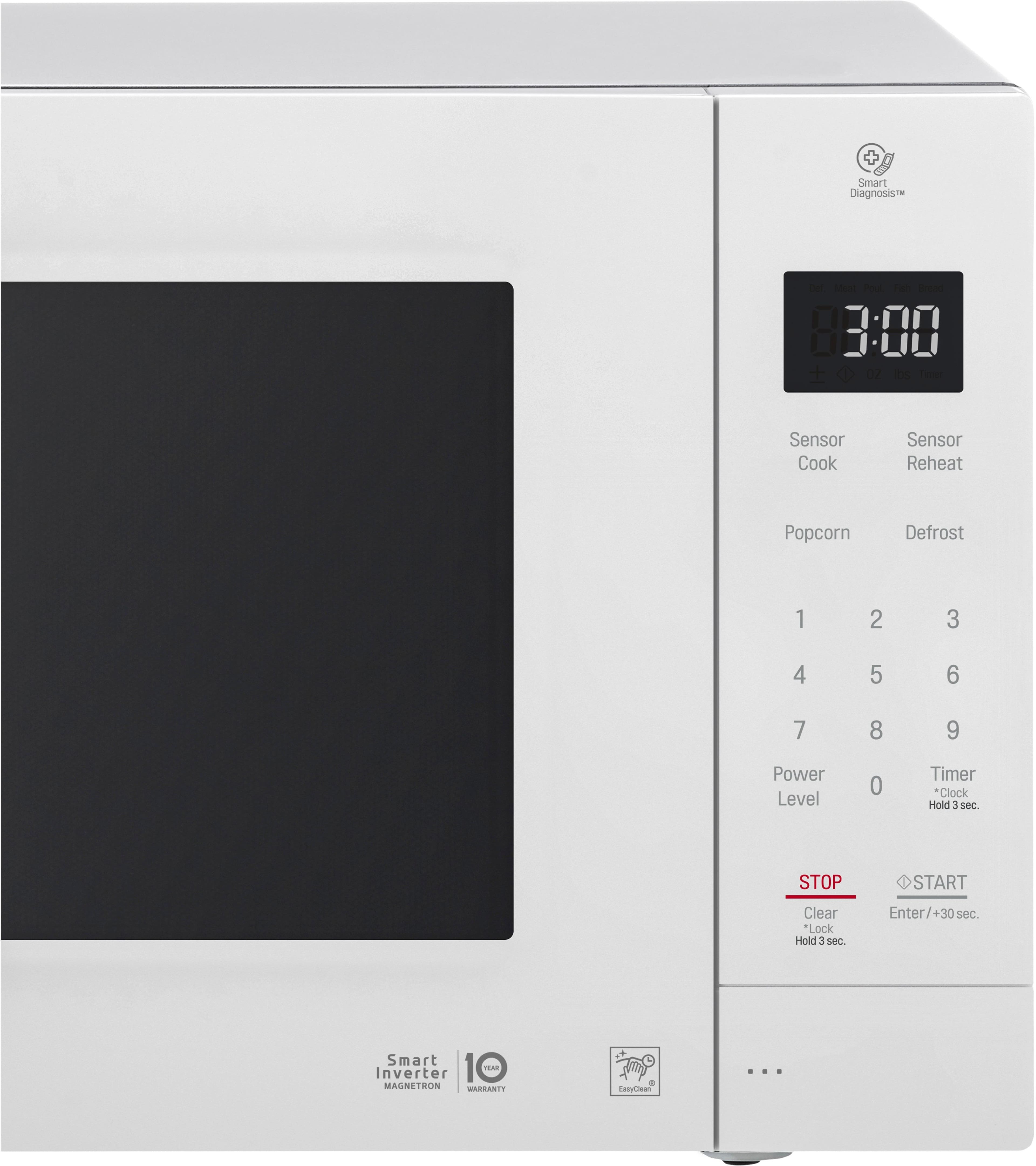 Best Buy LG NeoChef 2.0 Cu. Ft. Microwave with Sensor Cooking Smooth white LMC2075SW