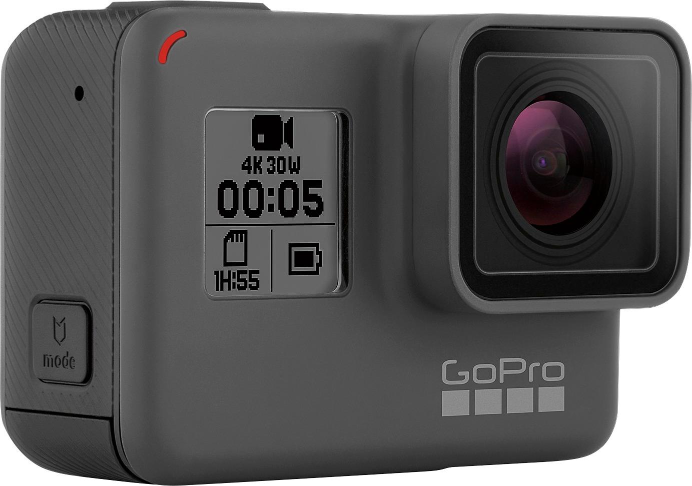 Best Buy: GoPro HERO5 Black 4K Action Camera with Remote Gray 