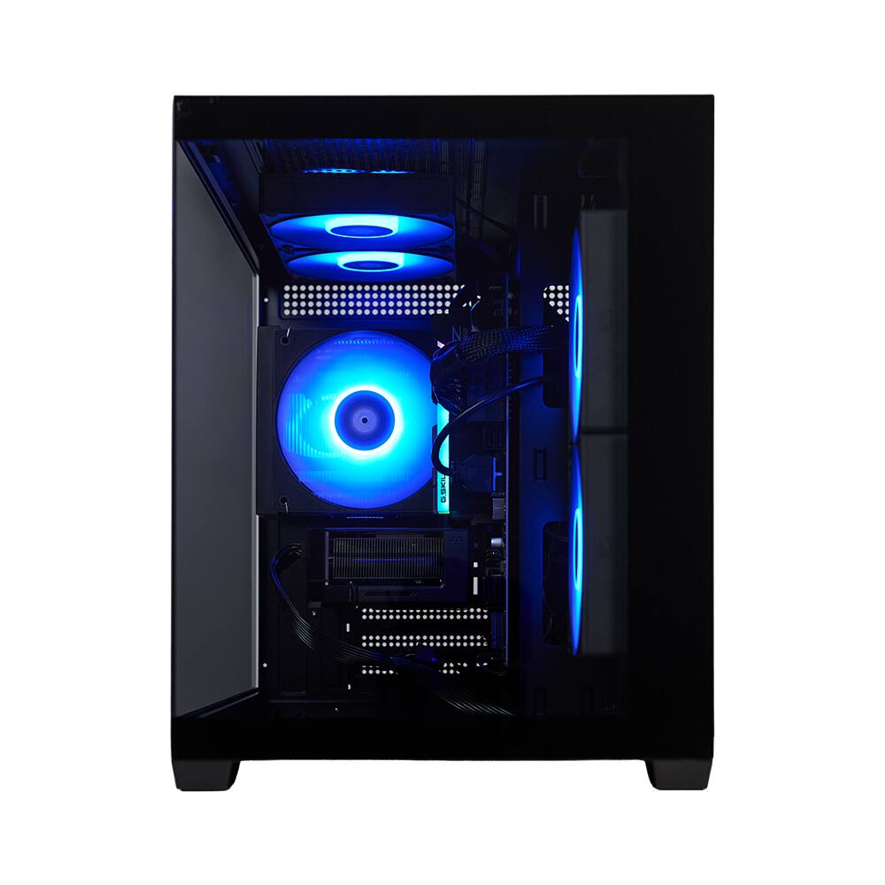 Back. STORMCRAFT - Gaming PC SIRIUS Intel i7 14700F NVIDIA GeForce RTX 5060 2TB SSD 32GB 6000MHz RGB - Windows 11 Home - Black.