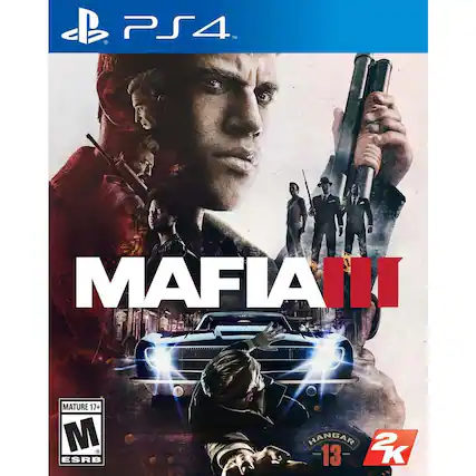 PS4™
MAFIA III
MATURE 17+
M ESRB
HANGAR 13
2K - M (Mature 17+)
