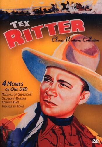 Tex Ritter - Classic Westerns: Tex Ritter Four Feature  - DVD