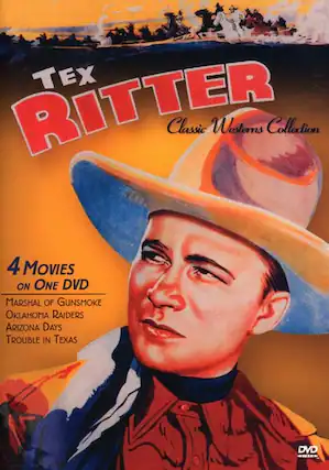 Front. Tex Ritter - Classic Westerns: Tex Ritter Four Feature - DVD.