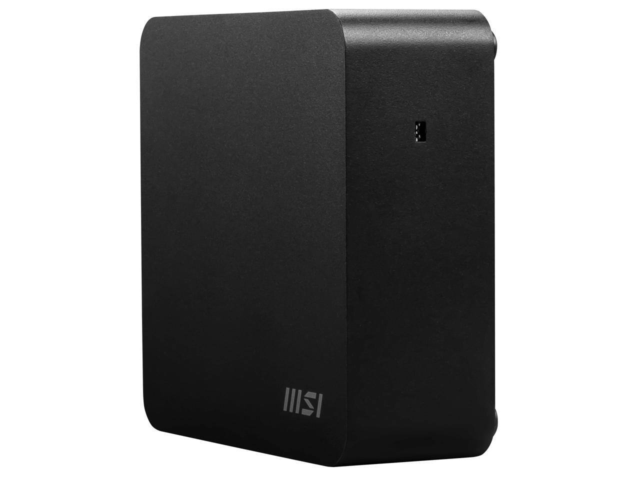 Alt View 8. MSI - MSI Cubi NUC 13MQG Mini Desktop - Intel Core i5-1345U - 16GB Memory - 1TB SSD - Thunderbolt 4 - Windows 11 Pro - Black - Black.