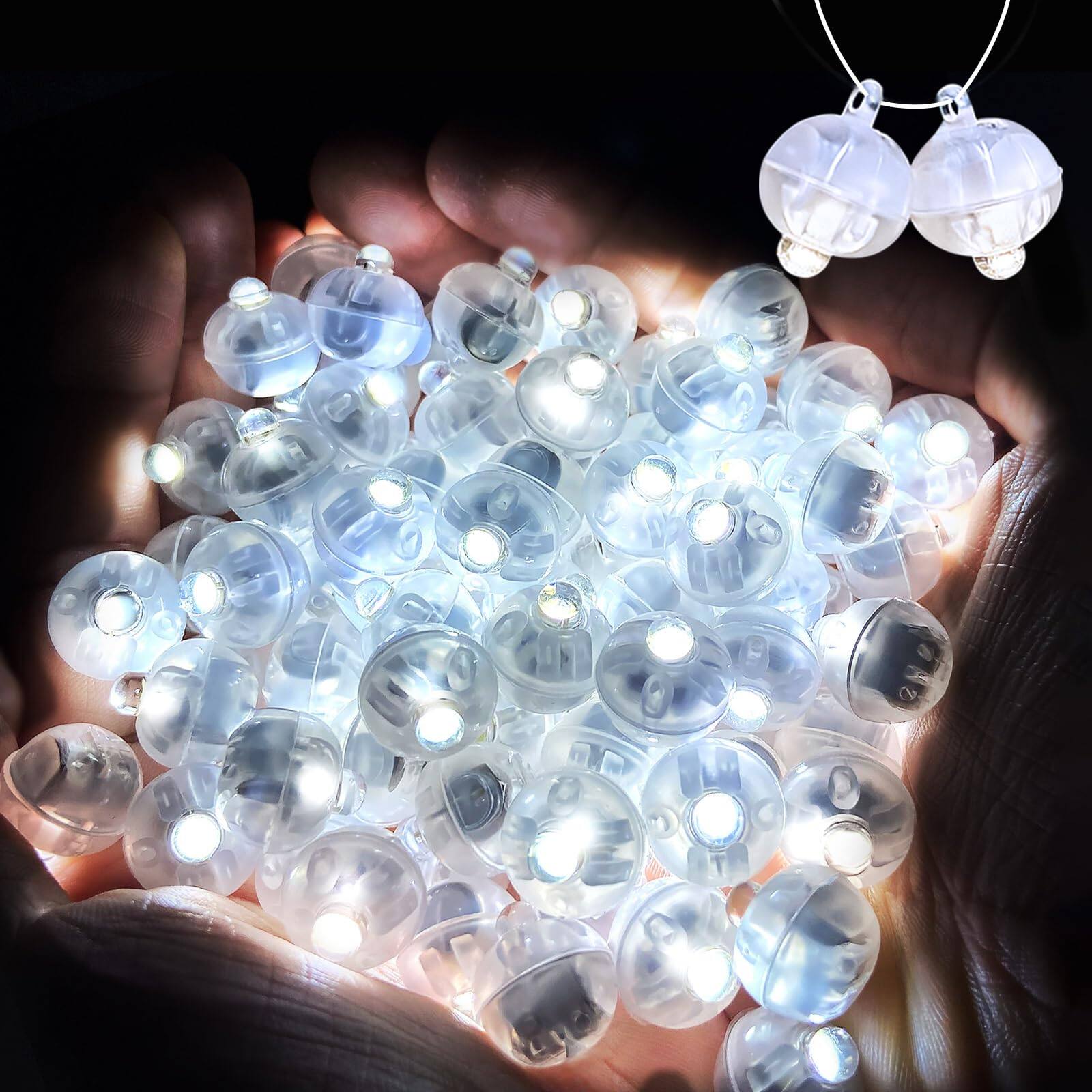 Glow steadily white-100 Pcs