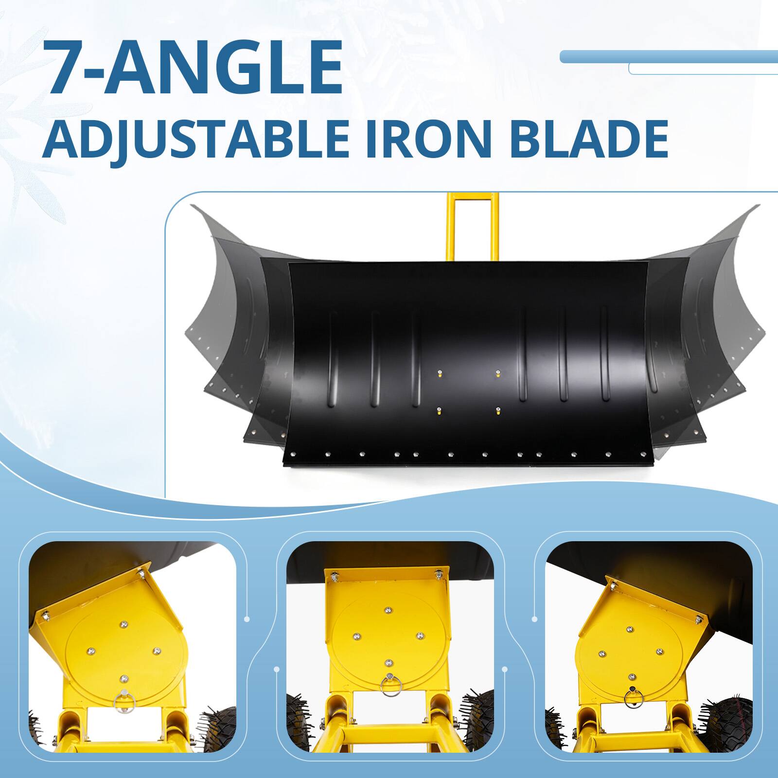7-ANGLE ADJUSTABLE IRON BLADE