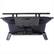Alt View 1. MOOSOO - Cast Iron Charcoal Grill with Double-Sided Grate, Portable Outdoor BBQ Grill, Compact Tabletop Grill Stove - Black.