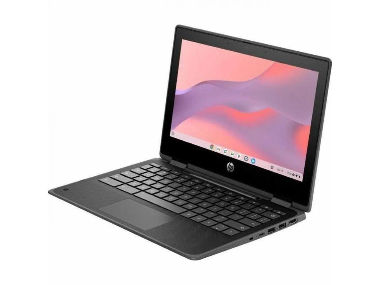 Alt View 5. HP - HP Fortis Flip G1i 11" 2-in-1 Chromebook - Intel N150 - 8 GB - 64 GB - English Keyboard - ChromeOS - Unknown.